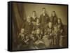 A Family Group Portrait, circa 1895-97-null-Framed Stretched Canvas