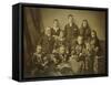 A Family Group Portrait, circa 1895-97-null-Framed Stretched Canvas