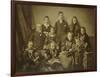 A Family Group Portrait, circa 1895-97-null-Framed Giclee Print