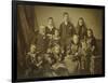 A Family Group Portrait, circa 1895-97-null-Framed Giclee Print