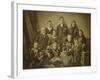 A Family Group Portrait, circa 1895-97-null-Framed Giclee Print