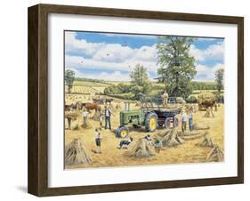 A Family Harvest-Trevor Mitchell-Framed Giclee Print