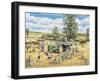 A Family Harvest-Trevor Mitchell-Framed Giclee Print