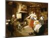 A Family in an Interior-John Faed-Mounted Giclee Print