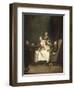 A Family Meal-Pietro Longhi-Framed Giclee Print