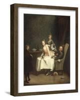 A Family Meal-Pietro Longhi-Framed Giclee Print