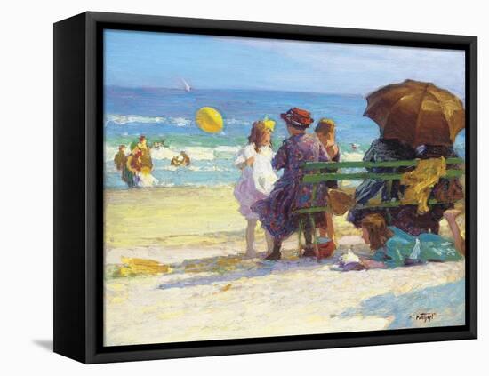 A Family Outing-Edward Henry Potthast-Framed Stretched Canvas