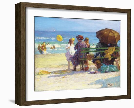 A Family Outing-Edward Henry Potthast-Framed Giclee Print