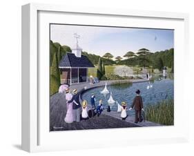 A Family Outing-Peter Szumowski-Framed Giclee Print