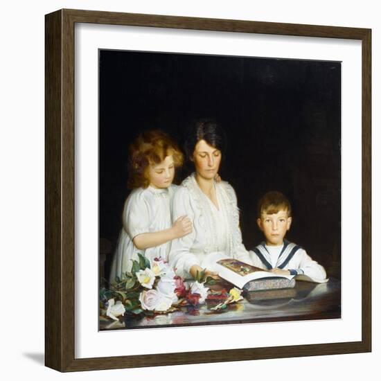 A Family Portrait, 1919-Walter Bonner Gash-Framed Giclee Print