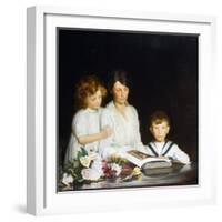 A Family Portrait, 1919-Walter Bonner Gash-Framed Giclee Print