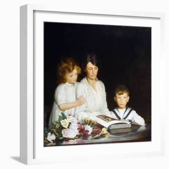 A Family Portrait, 1919-Walter Bonner Gash-Framed Giclee Print