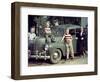 A Family Poses on and around their Plymouth Automobile, Ca. 1953-null-Framed Photographic Print