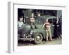 A Family Poses on and around their Plymouth Automobile, Ca. 1953-null-Framed Photographic Print