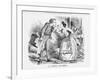 A Family Quarrel, 1861-null-Framed Giclee Print