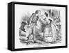 A Family Quarrel, 1861-null-Framed Stretched Canvas