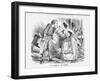 A Family Quarrel, 1861-null-Framed Giclee Print