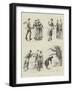 A Family Skating Party-Arthur Hopkins-Framed Giclee Print