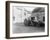 A Family Standing Beside their Car, Gorphwysfa Hotel, North Wales, C1920s-C1930s-null-Framed Giclee Print