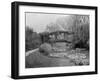 A Famous View in Monet's Garden, Showing the Lilypond and Bridge-null-Framed Photographic Print