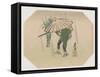 A Fan Print Design-Shibata Zeshin-Framed Stretched Canvas