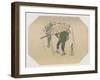 A Fan Print Design-Shibata Zeshin-Framed Giclee Print