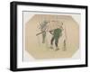 A Fan Print Design-Shibata Zeshin-Framed Giclee Print