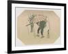 A Fan Print Design-Shibata Zeshin-Framed Giclee Print