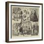 A Fancy Dress Bazaar in the Country-null-Framed Giclee Print