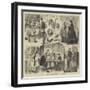 A Fancy Dress Bazaar in the Country-null-Framed Giclee Print