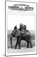 A Farewell Ride on Jumbo, London Zoo, 1882-null-Mounted Giclee Print