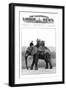 A Farewell Ride on Jumbo, London Zoo, 1882-null-Framed Premium Giclee Print