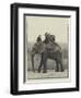 A Farewell Ride on Jumbo-null-Framed Giclee Print