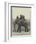 A Farewell Ride on Jumbo-null-Framed Giclee Print