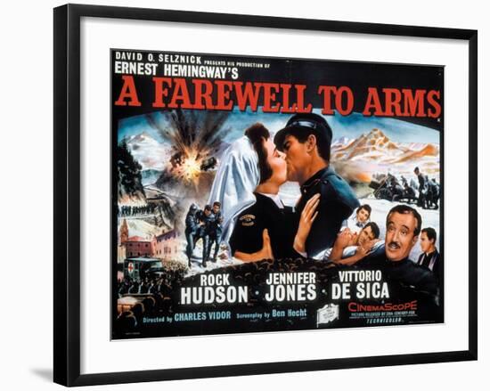 A Farewell To Arms, 1957, Directed by Charles Vidor-null-Framed Giclee Print