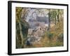 A Farm at Montfoucault, 1894-Camille Pissarro-Framed Giclee Print