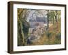 A Farm at Montfoucault, 1894-Camille Pissarro-Framed Giclee Print