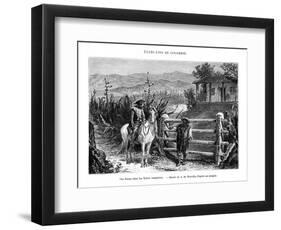 A Farm, Colombia, South America, 19th Century-A de Neuville-Framed Giclee Print