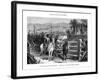 A Farm, Colombia, South America, 19th Century-A de Neuville-Framed Giclee Print