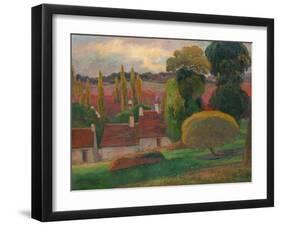 A Farm in Brittany, c.1894-Paul Gauguin-Framed Giclee Print