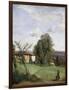 A Farm in Dardagny. Ca. 1855-57-Jean-Baptiste-Camille Corot-Framed Giclee Print