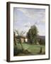 A Farm in Dardagny. Ca. 1855-57-Jean-Baptiste-Camille Corot-Framed Giclee Print