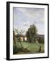 A Farm in Dardagny. Ca. 1855-57-Jean-Baptiste-Camille Corot-Framed Giclee Print