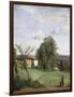 A Farm in Dardagny-Jean-Baptiste-Camille Corot-Framed Giclee Print