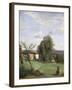 A Farm in Dardagny-Jean-Baptiste-Camille Corot-Framed Giclee Print