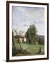 A Farm in Dardagny-Jean-Baptiste-Camille Corot-Framed Premium Giclee Print