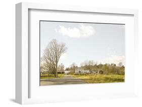 A Farm in Shelburne, Massachusetts, Usa-Susan Pease-Framed Photographic Print