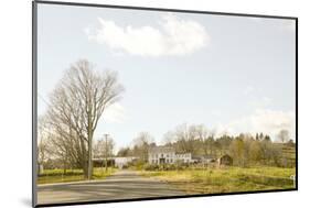 A Farm in Shelburne, Massachusetts, Usa-Susan Pease-Mounted Photographic Print