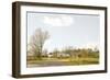 A Farm in Shelburne, Massachusetts, Usa-Susan Pease-Framed Photographic Print