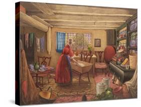 A Farm Kitchen at Clifton-Mary Ellen Best-Stretched Canvas